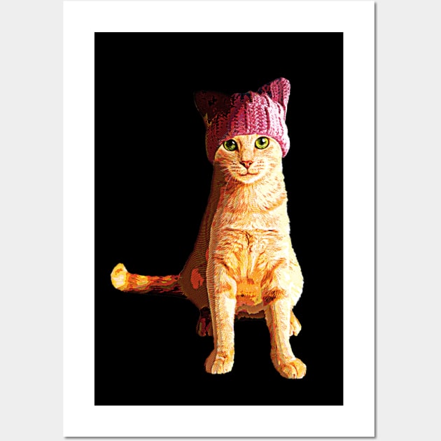 Resistance Kitty Wall Art by authenticamerican